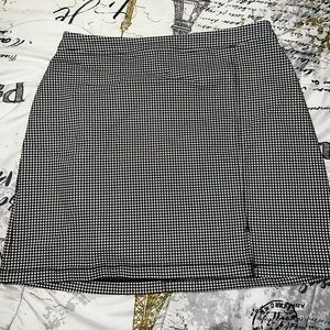 Hollister ultra high rise plaid skirt